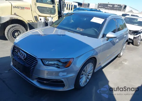 2016 Audi A3 E-Tron 1.4T Premium z USA, uszkodzony, nr VIN WAUTPBFF9GA163215